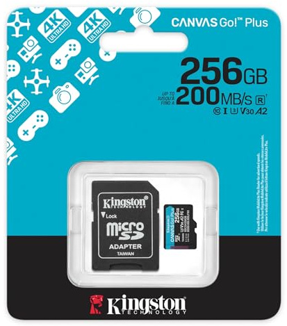 Micro SD Karte Speicherkarte 32GB 64GB 128GB 256GB 512GB Class 10 UHS-I MicroSDXC Memory Card A1 UHS-I U1 Speicher für Kameras Handy Tablets Android Smartphones 4k Drohne (256GB - (100 MB/S))