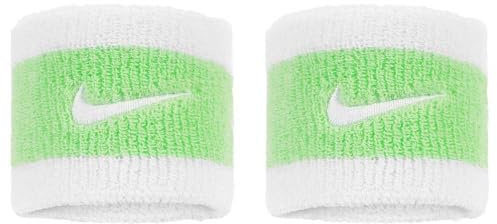 Nike Swoosh Wristbands 117 White/Vapor Green/White - -