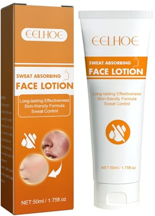 1/2 Lotion Pour Le Visage Absorbant La Transpiration,Lotion Anti-transpirante Et Anti-Huile - Contrôle D'huile Front Visage 50 ML, Visage D'huile D'Anti Sueur Pour La