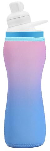 Manicotto per bottiglia d'acqua, Manicotto per bottiglia d'acqua sportiva - Copri maniche per bottiglie di bevande | Copribottiglie, Copribottiglie che assorbono il sudore, Copribottiglie multicolori