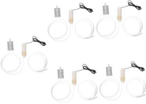 Artibetter 5ensembles Pompe à Eau Compacte Pour Terrasse Et Balcon Élimination Des Eaux Stagnantes Avec Filtre Inoxydable Système Et Fiable Pour Usage Prolongé