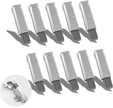 Blum BLUMOTION 973A (973A0500) – zum Aufstecken bzw. Nachrüsten für Blum CLIP top und CLIP Scharniere mit geradem Scharnierarm - 10 Stück