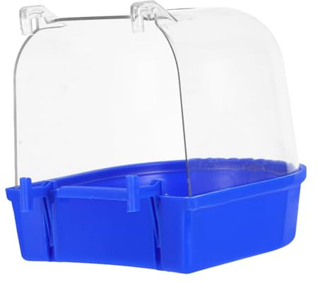 YARNOW Papageien-duschbad Vogelbadewanne Vogelbad für Vogelkäfig Vogelbadewanne für Papageien