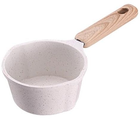 Petite Casserole à Bec Verseur Double, Aluminium, Mini Profonde