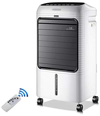 Portable Air Conditioner Fan Air Cooler, Portable Evaporative Humidifier With Remote Control Air Conditioner Fan And Bladeless Noiseless Fan, For Office, Dorm, Room(Free Ice Tray)