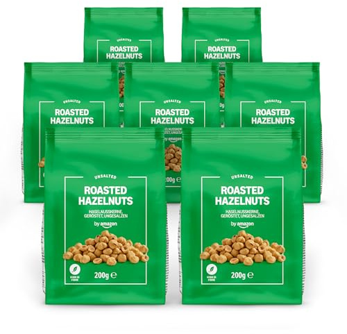 by Amazon Noisettes Grillées, 200g lot de 7