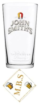 John Smith's Pint Glass Traditional Beer Glass