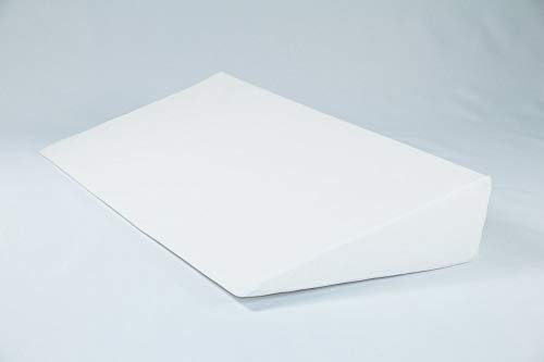 Fränkische Schlafmanufaktur Keilkissen Bezug für Bettkeil Poly 14,5/1cm, Farbe Weiß, Breite 200cm