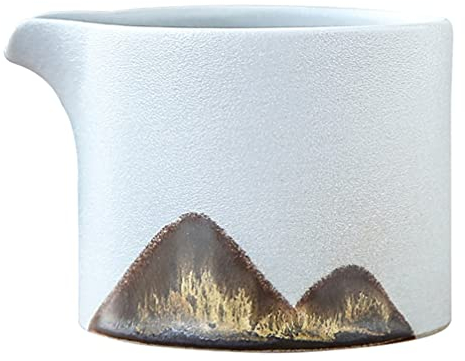 Cabilock 1pieza Jarra De Té Cerámica Japonesa De Accesorio De Té Práctico para Compartir Casa Diseño De Boca De Águila Cerámica Premium Estilo Creativo