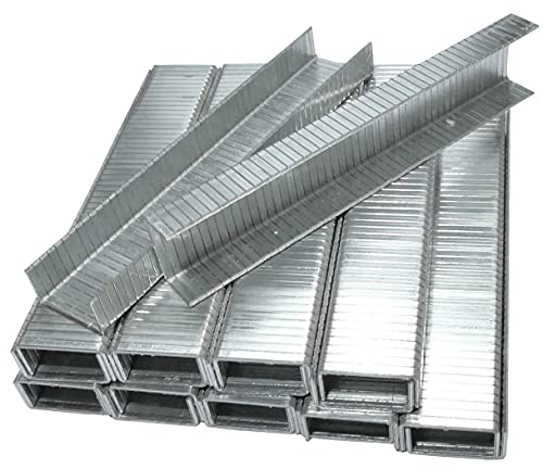 AERZETIX - C49651 - Satz von 5000 - Tackerklammern mauer - 11.3x6.0mm - für handtacker nagler - tacker zubehör - aus gehärtetem stahl