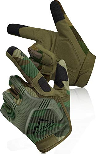 normani Tactical Paintballhandschuhe Army Gloves Specialist Farbe Wood-Land Größe XXL