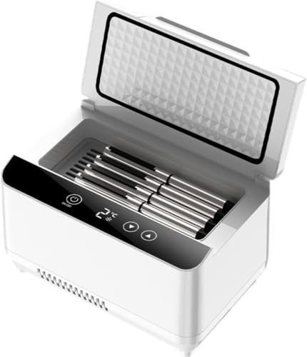 liuduo Scatola Termica Portatile per insulina, Mini Frigorifero per medicinali Scatola da Viaggio USB per Auto Borsa Termica Medica Contenitore refrigerante per Viaggi, Famiglia,3Battery