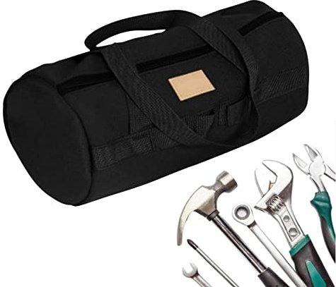Aufbewahrungstasche für Zeltheringe | Tasche für Campingwerkzeuge, reißfest, dick, hohe Kapazität, Ringdesign, verschleißfest, für 11,8 Zoll Camping Peg