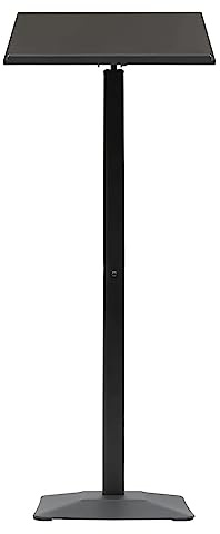 JITEM Podium Acrylic Podium Stand Floor Standing Speaking Lectern w/Iron Body and Base Modern Conference Pulpit Podium 30-90° Angle Adjustable for Church School Pulpit Office