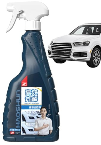 Lederreiniger für Autoinnenräume, 300 ml Klebstoffentferner, effiziente Entfernung von Glasfolien, tragbares Sprühdesign, Auto-Glasreiniger, Filmentfernung