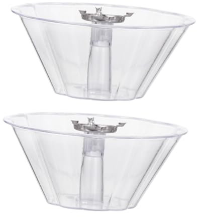 jojofuny 2piezas Taza Colectora De De Plástico Para Extractora Recipiente De Para Campana Extractora Accesorios De Cocina Prácticos y Duraderos