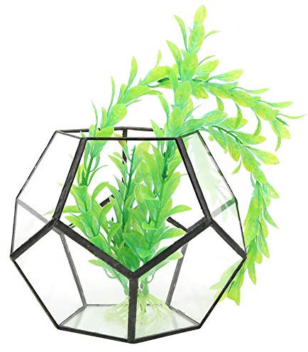 Pot de Terrarium Géométrique, Pot de Terrarium pour Plantes en Forme de Boule, Pot de Terrarium pour Plantes Succulentes, Cactus – Décoration de Table de Jardin D'intérieur, Fait