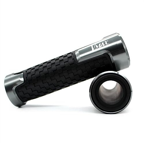 CKFDJRNAE Motorrad 7/8 22mm Lenkergriffe Für Y&AMAHA V-MAX VMAX 1200 Vmax 1700 VMX17 1985-2015 2016 2017 2018 Motorrad CNC Griff Griffe Motorrad Lenker(M6-Titanium)