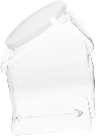 HEATSHAKING Clear Reusable Jar with Lid Drop-resistant Container for Candies Cookies Honey and Jam for Classroom Kitchen Storage