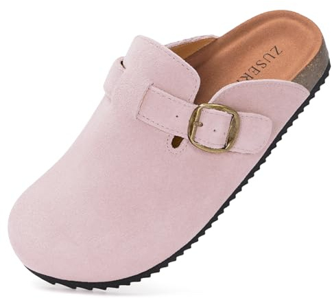Dokela Sabots Enfant Ajustables Chaussons de Jardin Fille Mules Liège Pantoufles Garçon Sabots Douces Maison Chaussures Antidérapantes