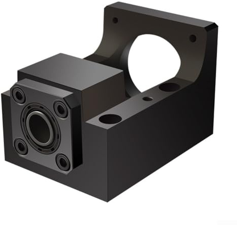 Support d'arbre de support de moteur pas à pas avec butée de montage du moteur intégrée pour une fixation stable et un alignement précis du moteur et des arbres d'accouplement sur (YR15-86)