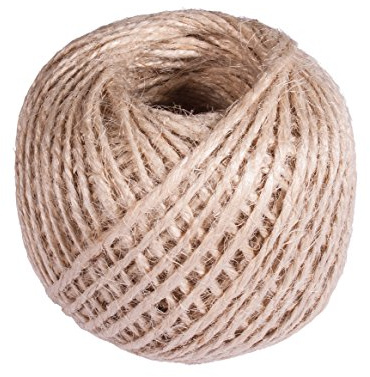 Rayher - Cuerda de sisal en espiral, natural, 1 mm de diámetro