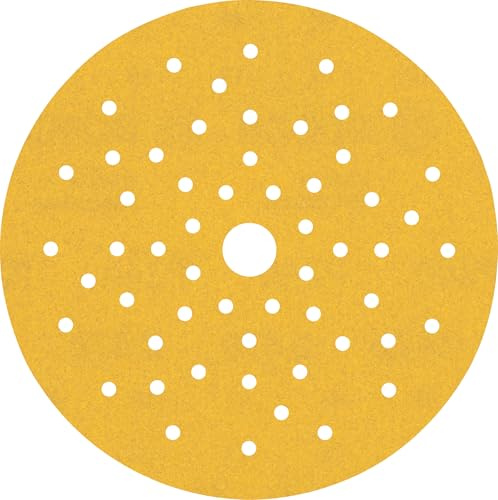 Bosch EXPERT C470 Schleifscheibe, 150mm, K240, Multilochung, 50-tlg. | für Farbe auf Holz, Hartholz, Körnung 240, Professional Zubehör Exzenterschleifer, Schwingschleifer