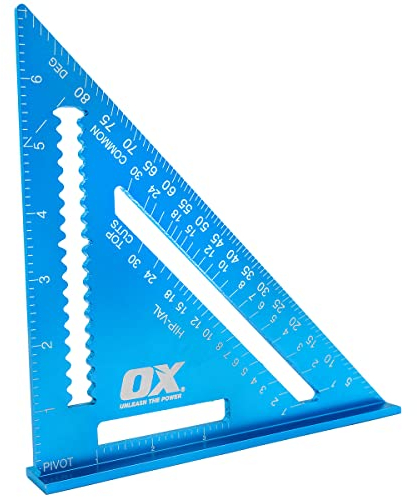OX Tools Pro Aluminium Rafters Square Metric - 300mm