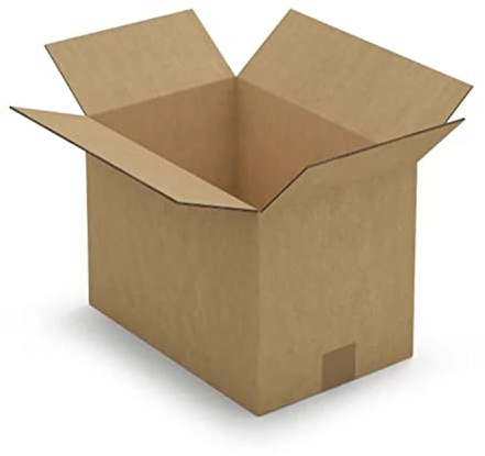 10 Cajas de Carton de Embalaje 35 x 23 x 25 cm - Doble Surco