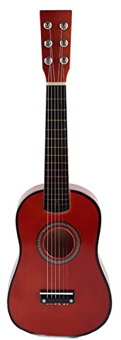 23in Chitarra in Legno Tiglio 6 Corde Mini Strumento Musicale per Chitarra per Bambini e Principianti (Caffè)