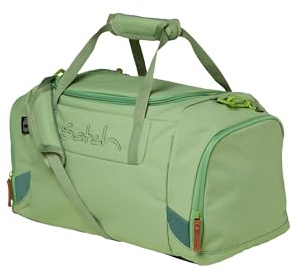 satch Sporttasche 25L Stauraum Nassfach Schuhfach Reißverschlussfach Schultergurt Tragegriffe gepolstert Nordic Jade Green - Hellgrün