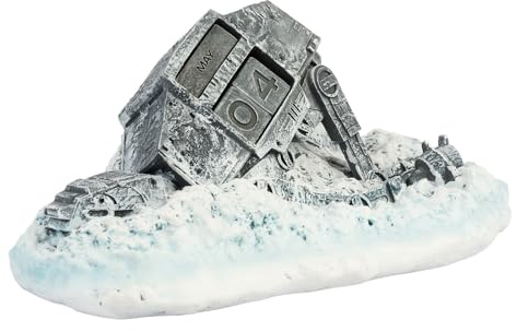 Grupo Erik Star Wars AT-AT Ewiger Kalender Figur | 3D Kalender Tischkalender zum Aufstellen - Dauerkalender - Offizieller Star Wars Fanartikel Büro Deko