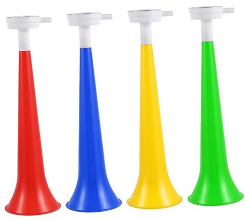 ERINGOGO 10 Stück 1 Jubelnde Stütztrompete Jubelnde Horntrompete Krachmacher-streichset Lautes Stadionhorn Mini-lufthörner Megaphone Spiel Krachmacher, Partyhörner Blashorn-krachmacher Lärm