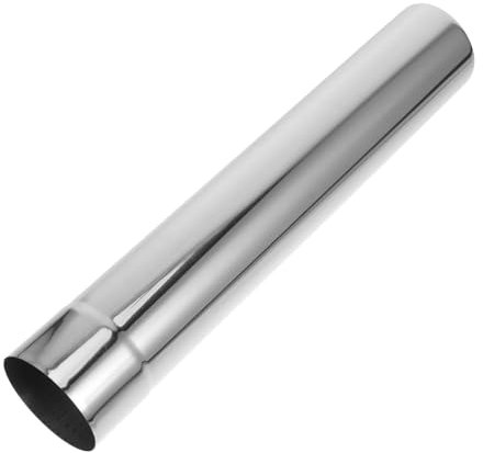 Milisten Tuyau De Cheminée INOX Droit pour Poêle De Tente Conduit De Fumée Accessoire De Cuisson Camping Polyvalent Facile à Installer