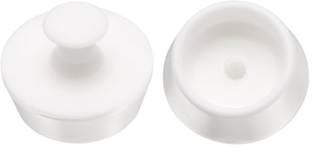 sourcing map 2 Stück Abflussstopfen aus Silikon, Badewannenstopfen 30 mm bis 32 mm, Küchenspüle, Ablaufstopfen mit Griff für Wäsche, Waschbecken, Dusche, Waschbeckenabdeckung