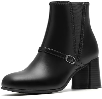 Clarks Collection Women's Keirsta Day Ankle Boot, Black Leather, 9 M US