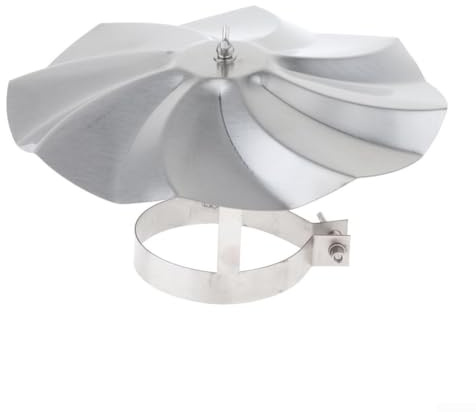 Housse de protection contre la pluie et le capot de cheminée - Protection fiable pour les évents de toit - En acier inoxydable robuste