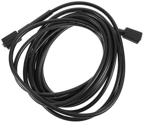 SEWACC Manguera Para Hidrolavadora a Presión Alta 9 m Pvc Flexible Para Jardín Limpieza Resistente Conexiones M22-1.5 Resistente Abrasión y Químicos
