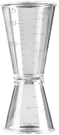 Cono Cóctel Jigger Doble Cabeza Plástico Medición 10-40ml(20 40ml)