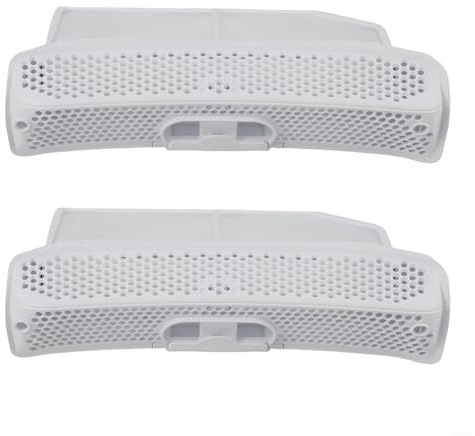 Flusensieb Für Siemens Wäschetrockner Ersatzteil 752387, IQ500 IQ700 Serie 6 800 Für Constructa Für Avantixx Exxcel Für Logixx, Hochwertiger Kunststoff Filter Einfach Zu Reinigen, Weiß(2 PACK)