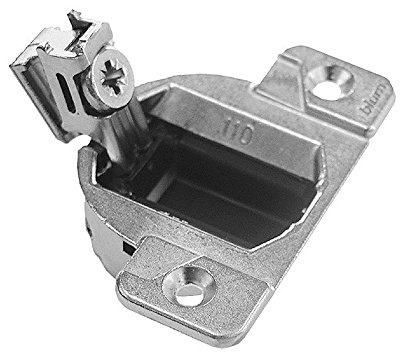 Blum – Charnière 110 degrés à visser Fermeture automatique Compact 33, pack of 4, nickel, 4