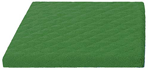 Brandsseller Waschmaschinenbezug & Trocknerbezug 60x60 cm - gepolsterter Schonbezug für Waschmaschine und Trockner – Schutzhülle mit Gummizug - Grün
