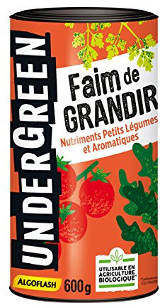 UNDERGREEN UGRALEG600 Faim de Grandir Nutriments Petits Légumes et Aromatiques, 600 g