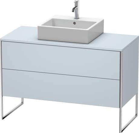 Meuble sous-lavabo Duravit XSquare 120,0 x 54,8 cm, 2 tiroirs, Couleur (Avant/Corps): Décor Blanc Mat - XS492201818