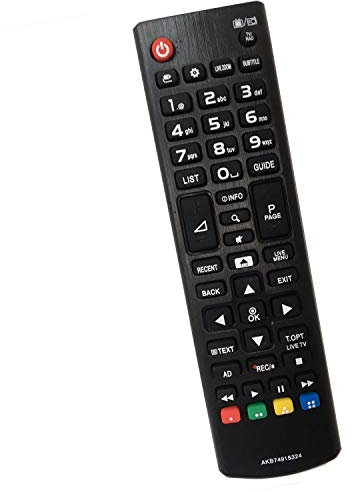 Reemplazo para Mando Universal TV LG akb74915324 para Mando TV LG Original -No Requiere configuración