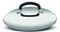 Lagostina Pratica Coperchio in Acciaio Inox 18/10, Grigio e Nero, Diametro 22 cm