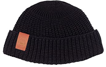 kabak Burglar Beanie Atmungsaktive Kurze Strickmütze aus Bio-Baumwolle Street Style Unisex-Kopfwärmer-Fischermütze