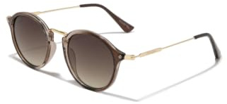 D.Franklin Gafas de sol unisex con cristales de protección UV - Modelo roller - Redondo - Para Hombre y Mujer - Sunglasses