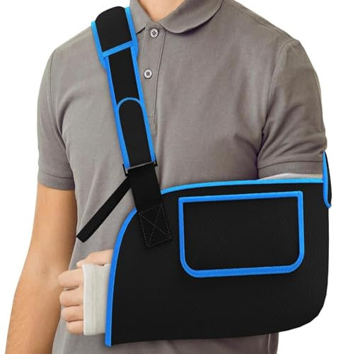 Ability Gear Verstellbare Armschlinge – ergonomische Unterstützung und optimaler Komfort – Schulterschlinge – anpassbare Passform – Armschlinge Schulter-Wegfahrsperre – ideal für Mobilität