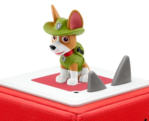 tonies Paw Patrol Tracker Audio Character, audiobooks for children, Sing Along adventure, for use with Toniebox, (sold separately), ages 3+
